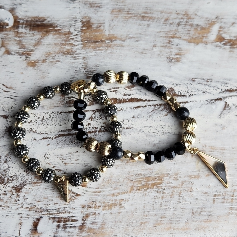 Erimsh Stackable Two Piece Stretch Bracelets - image 1